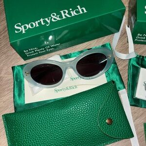 Sporty & Rich blue Sunglasses brand new